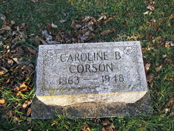 Caroline B. <I>Patterson</I> Corson 
