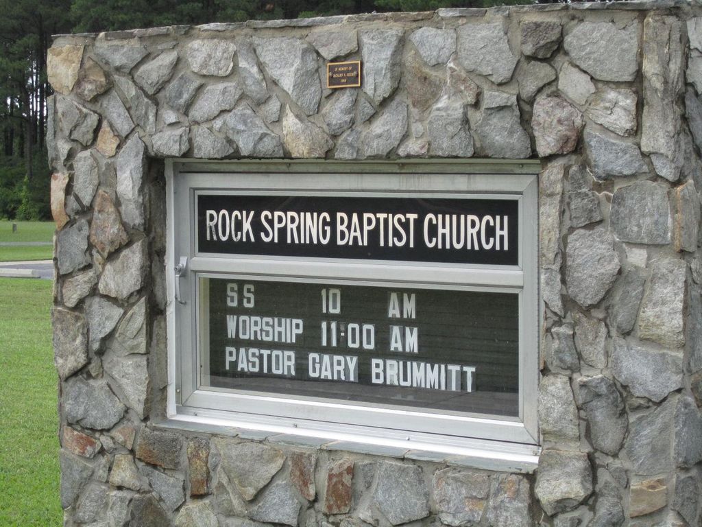 Rock Spring Baptist Church Cemetery