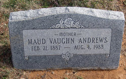Maude May <I>Vaughn</I> Andrews 