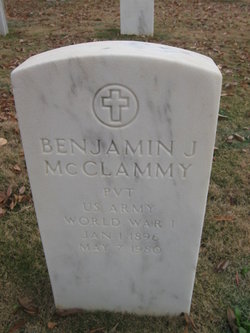 Benjamin J McClammy 
