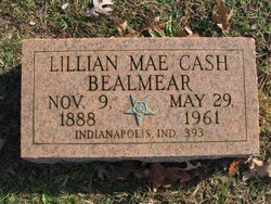 Lillian Mae <I>Cash</I> Bealmear 