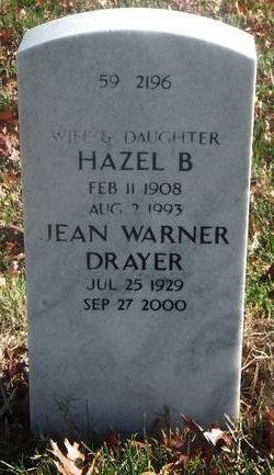 Hazel Jean <I>Birdsall</I> Warner 