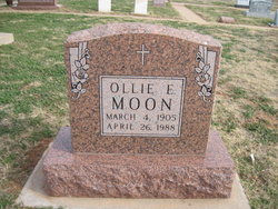 Ollie Eldora <I>Adams</I> Moon 