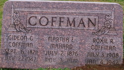Martha Ella <I>Maharg</I> Coffman 