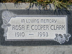 Rosa Faye <I>Clark</I> Cooper Clark 