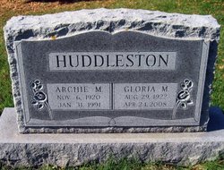 Archie M Huddleston 