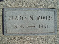 Gladys M <I>Plummer</I> Moore 