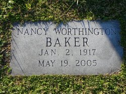 Nancy <I>Worthington</I> Baker 