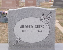 Mildred <I>Hopkins</I> Guess 