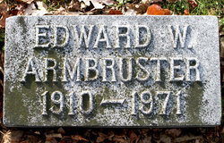 Edward William Armbruster 