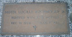 Minta Lucille <I>Hairston</I> Auchmoody Sr.