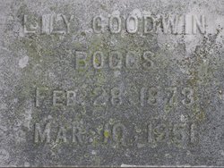 Lily <I>Goodwin</I> Boggs 