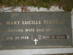 Mrs Mary Lucille <I>Cumber</I> Ferrell 
