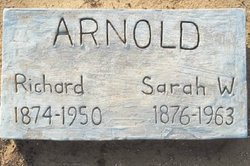 Sarah Elizabeth <I>Warrick</I> Arnold 