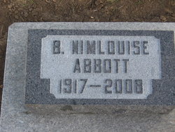 Bertha Nimlouise Abbott 
