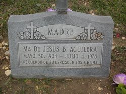 Maria De Jesus <I>Botello</I> Aguilera 