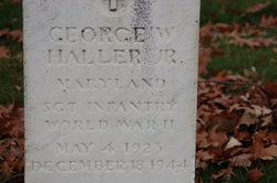 Sgt. George W. Haller Jr.
