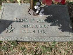 Leonard Boyd “Leon” Adams 