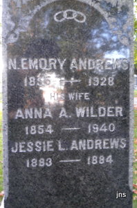Anna Adella <I>Wilder</I> Andrews 