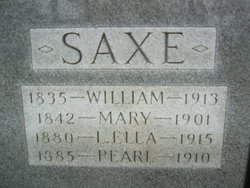 William Saxe 