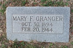 Mary Frances <I>Watts</I> Granger 