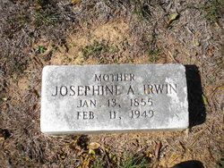 Josephine A <I>Asbury</I> Irwin 