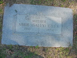 Abbie Mae “Sally” <I>Shirley</I> Giles 