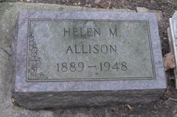 Helen Madeline “Lena” <I>McLean</I> Allison 