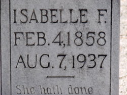 Isabelle F. <I>Jones</I> Anderson 