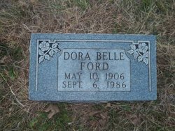 Dora Belle <I>Brown</I> Ford 