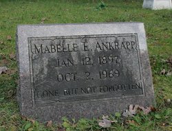 Mabelle Elizabeth <I>Caughell</I> Ankrapp 