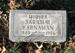 Sarah R <I>Hoak</I> Carnahan 