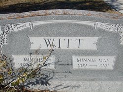 Minnie Mae <I>Mansfield</I> Witt 