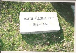 Hattie Virginia Sikes 