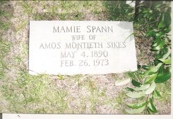 Mamie <I>Spann</I> Sikes 