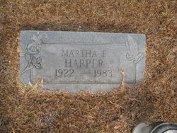 Martha Elizabeth <I>Coleman</I> Harper 