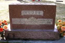 Gertrude Mary “Gertie” <I>Smith</I> Meder 