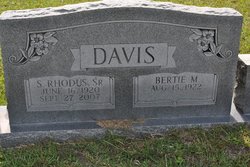 Samuel Rhodus Davis Sr.