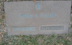 Pearl Edna <I>Spellman</I> TeSelle 