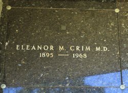 Dr Eleanor M. <I>Bohnsack</I> Crim 