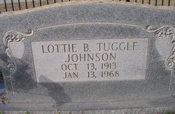 Lottie B. <I>Tuggle</I> Johnson 