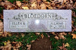 Ellen Katherine <I>Williamson</I> Bloedorn 