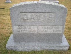 Sarah Jane <I>Sawyer</I> Davis 