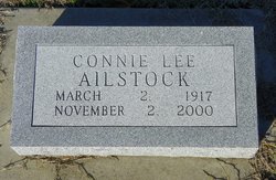 Connie Lee <I>Handley</I> Ailstock 