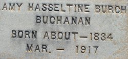Amie Hasseltine <I>Burch</I> Buchanan 