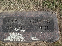 Jane Martha Acock 