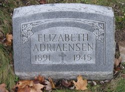 Elizabeth <I>Hoffman</I> Adriaensen 