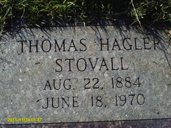 Thomas Marilla “Tommie” <I>Hagler</I> Stovall 