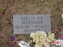 Carolyn Ann Alexander 