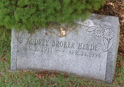 Audrey Patricia <I>Broker</I> Herde 